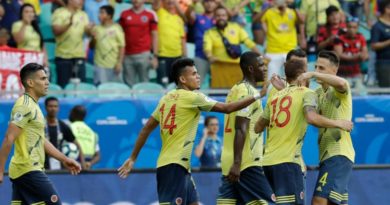 Colombia gana a Paraguay en la Copa América Colombia gana a Paraguay en la Copa América