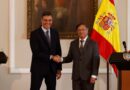 Risa en la Presentación del Presidente de Gobierno de España en Bogotá