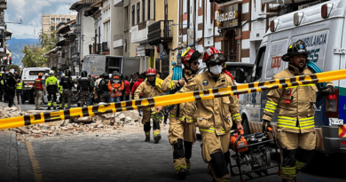 Terremoto sacude Ecuador y Perú