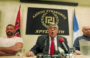 Nikos-Michaloliakos líder del partido neonazi griego Amanecer Dorado