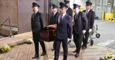Llega el cuerpo sin vida de Fernando Botero a Colombia Llega el cuerpo sin vida de Fernando Botero a Colombia