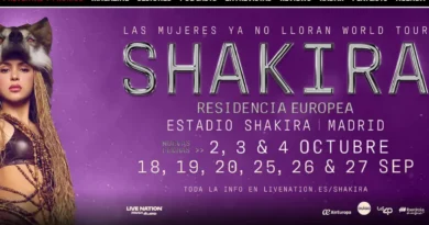 Shakira tiene ya 9 fechas programadas en su residencia en Europa.